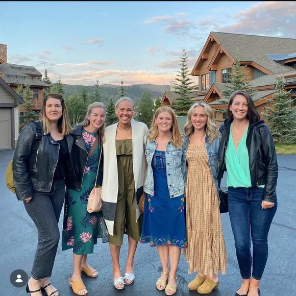 Doen Elodie Dress in Orange Maringue Plaid - Picture 7 of 7